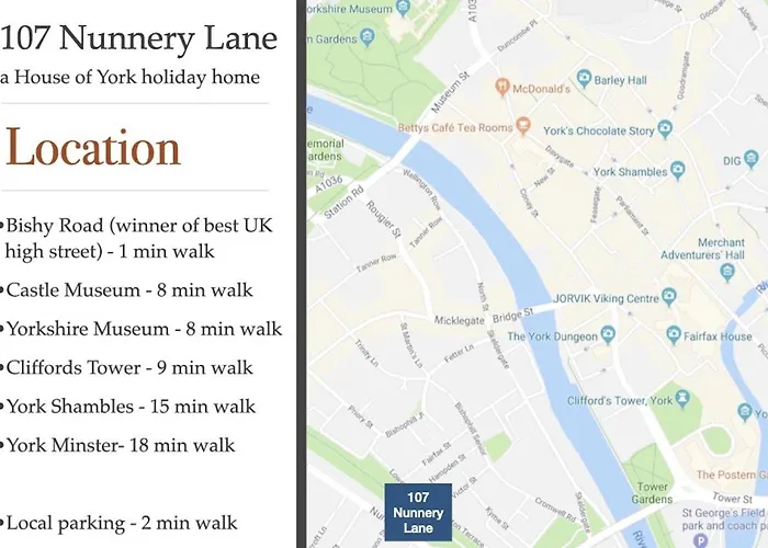 Dom wakacyjny 107 Nunnery Lane - A House Of York